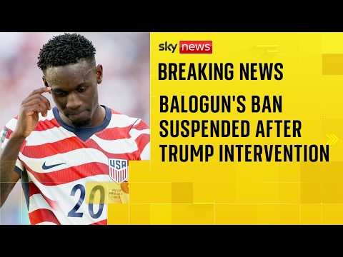 UEFA accuses FIFA of crossing ‘red line’ by suspending US striker’s red card ban