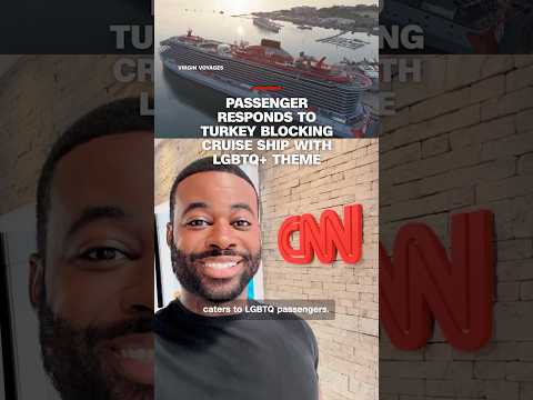 Passenger responds to Turkey blocking cruise ship with LGBTQ+ theme