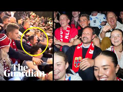 Crown Prince Haakon joins the Viking row after Norway’s World Cup win