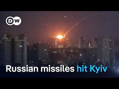 A wave of Russian missiles and drones kill at least 21 people | DW News