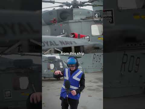 Exclusive access inside UK aircraft carrier ahead of Nato summit