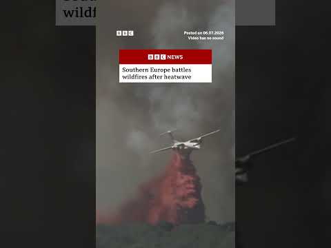 Southern Europe battles wildfires after heatwave. #Wildfires #Heatwave #BBCNews
