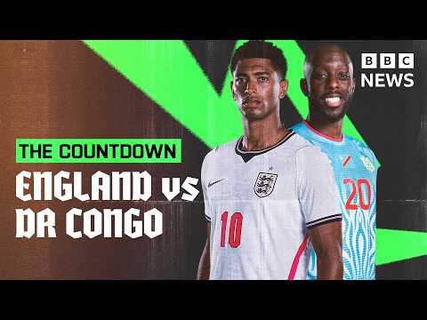 World Cup: England v DR Congo Countdown | BBC News