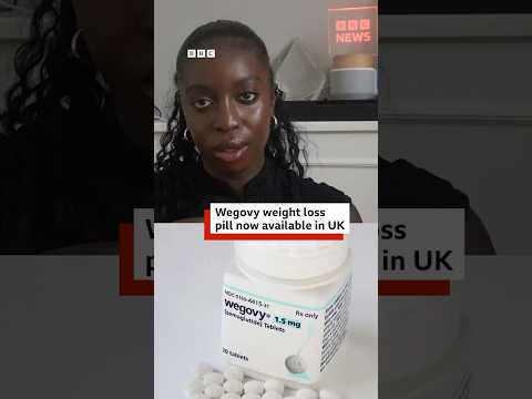 Wegovy weight loss pill now available privately in UK. #BBCNews