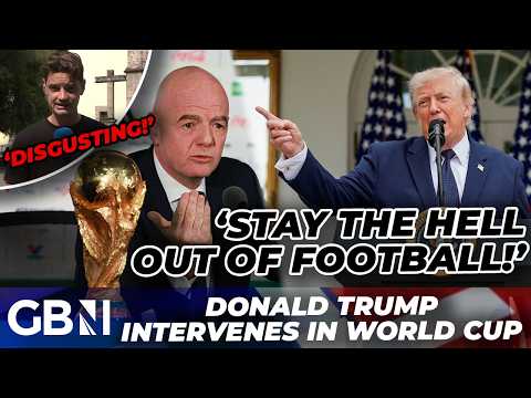 Ben Leo RAGES as Donald Trump tells FIFA to lift US World Cup team red card against Belgium