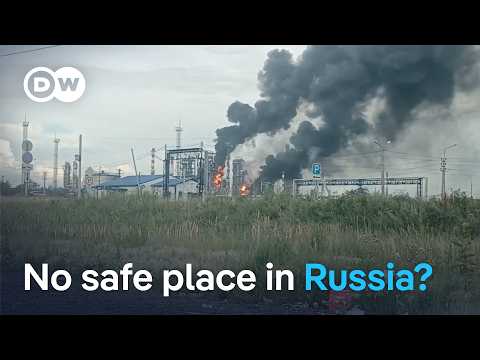Ukraine hits Russia’s largest refinery in one of its deepest strikes yet | DW News