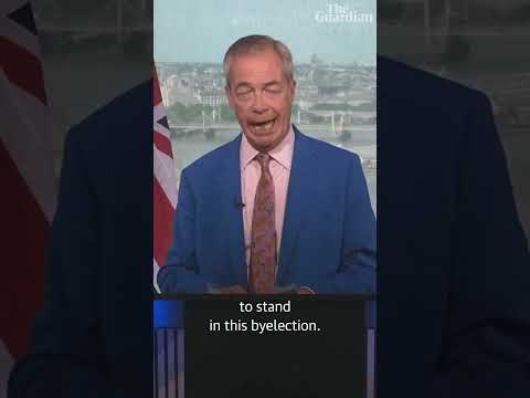 Nigel Farage resigns to force ‘people versus establishment’ byelection in Clacton