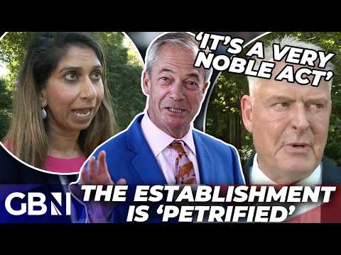 ‘Establishment witch hunt’ | Suella Braverman BLASTS media’s TARGETING of Nigel Farage