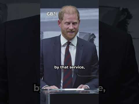 Prince Harry DELIVERS a HEARTFELT speech to VETERANS