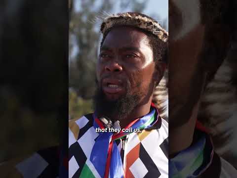 Why does this man want immigrants to leave South Africa?