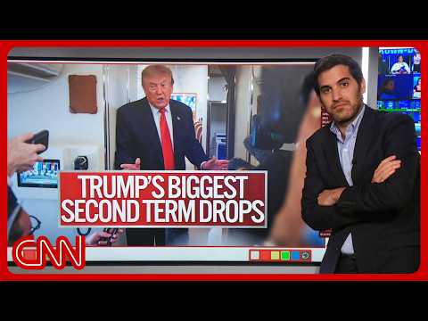 Trump’s 5 worst second-term polling collapses