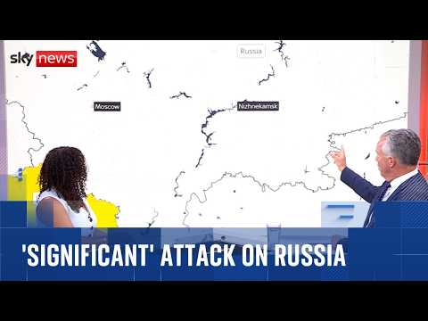 Ukraine making Russia ‘pay highest possible price’ – as Kyiv launches ‘massive’ drone attack