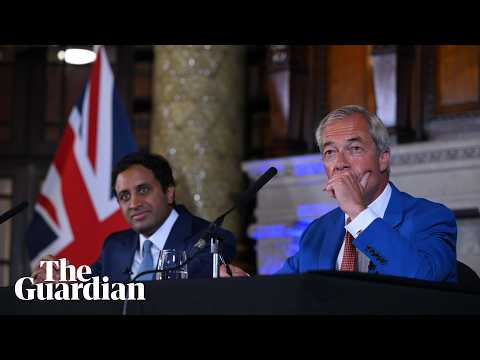 Reform UK holds press conference with Nigel Farage and Zia Yusuf – watch live