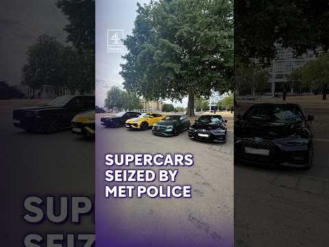 Met Police seize supercars worth £8m in crackdown on ‘antisocial driving’