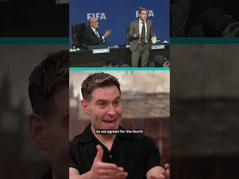 Comedian Simon Brodkin on infamous Fifa prank