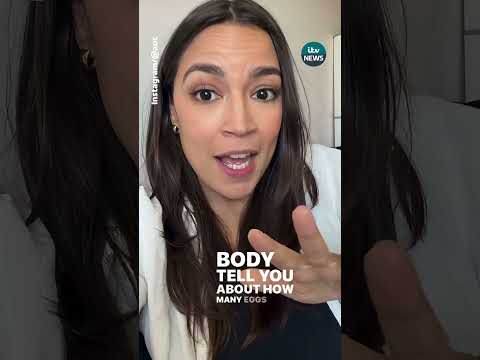 US Congresswoman Alexandria Ocasio-Cortez reveals she’s freezing her eggs