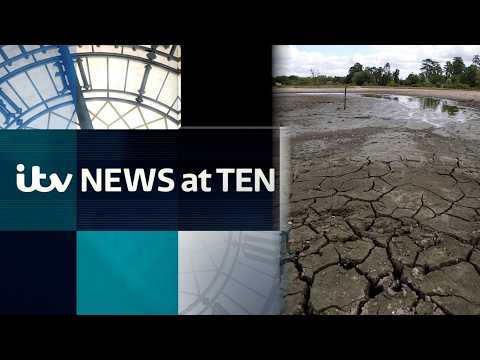 Almost three-quarters of England in drought: Watch ITV News at Ten