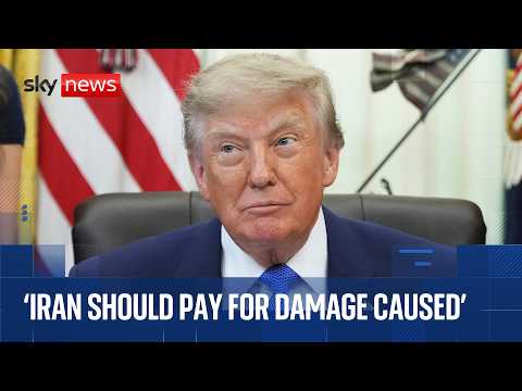 ‘We still have ability to escalate’: Trump demands compensation from Iran