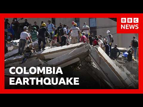 At least 132 killed in Colombia’s largest earthquake in years | BBC News