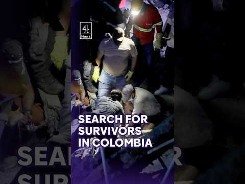 Search for survivors in Colombia #Colombia #Earthquake
