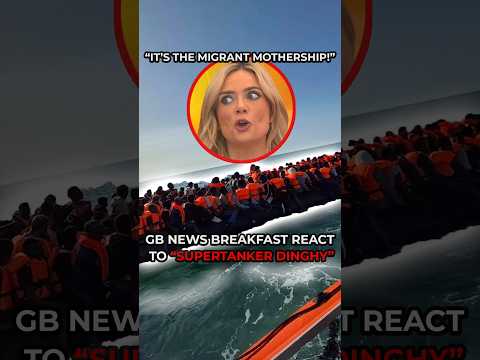 Mega dinghy “MOTHERSHIP” LEAVES GB News Breakfast in DISBELIEF!