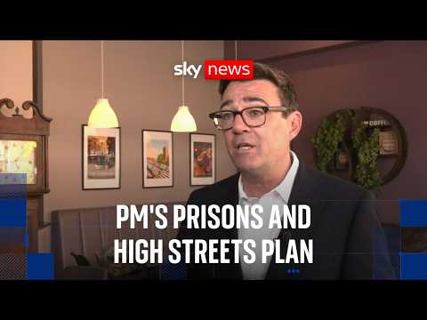 PM addresses high street reforms and early prison releases