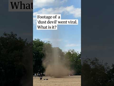 Footage of a dust devil went viral. What is it?