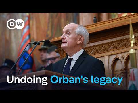 Hungary elects Orban critic as president. Can it roll back 16 years of Orban-era rule? | DW News