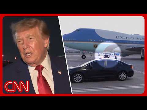 Missile threat against Air Force One prompted Trump’s plane switch: Sources