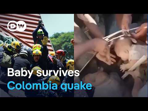 Rescuers race to find survivors after Colombia’s deadly earthquake | DW News