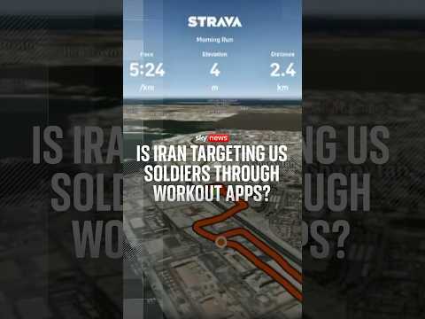 US military bases revealed by Strava hit by Iran