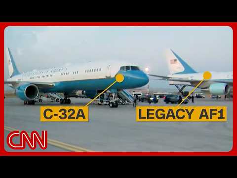 Behind the scenes of Trump’s secret plane switch