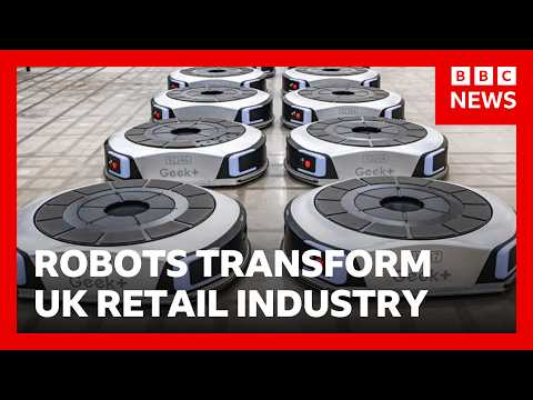The Chinese robot army transforming the UK’s retail industry | BBC News