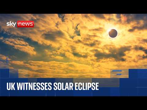 Solar Eclipse 2026 | Live across the UK