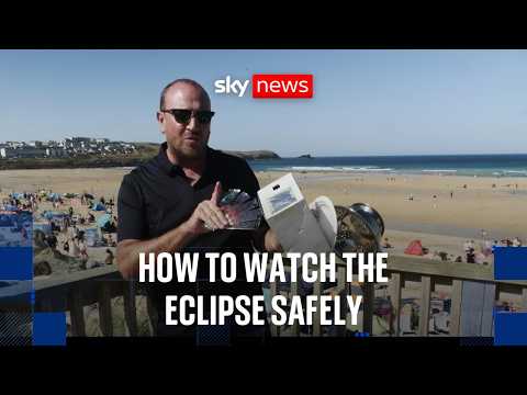 Three safe ways to watch the eclipse without glasses
