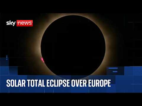 Solar eclipse live | Watch live from Iceland, Spain, Norway and the UK