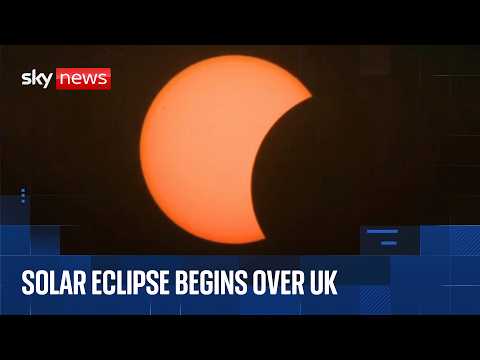 Solar Eclipse | Live across the UK