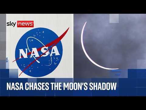 Solar Eclipse | Watch live view from NASA jet as it chases eclipse