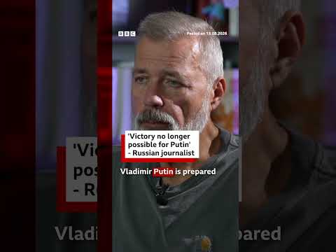 ‘Victory no longer possible for Putin’, Russian journalist says. #Putin #Russia #Ukraine  #BBCNews