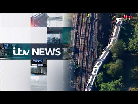Train derails near Lewes station as people are warned to avoid area – watch Thursday’s Evening News