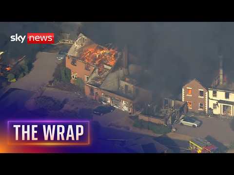Firefighters tackle major blazes across tinderbox Britain | The Wrap with Anna Botting