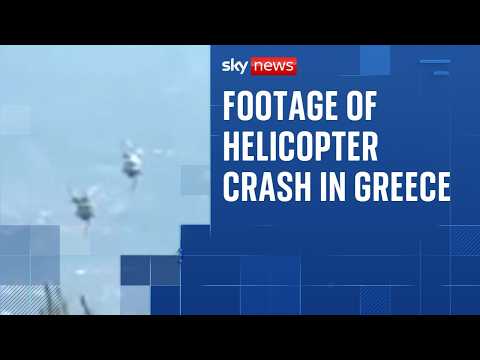Two helicopters collide while tackling wildfires