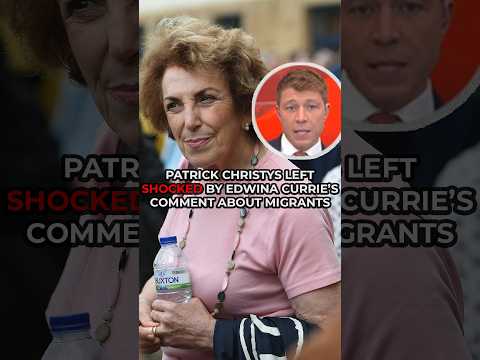 Patrick Christys LEFT SHOCKED by Edwina Currie’s comments about PIDDINGTON