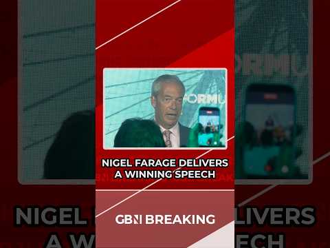 BREAKING: Nigel Farage DELIVERS a WINNING SPEECH to his voters