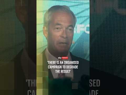 BREAKING: Farage says he won’t attend by-election declaration