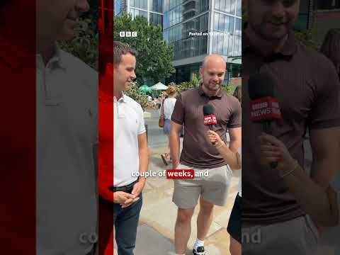 What’s acceptable to wear to work in a heatwave? #BBCNews