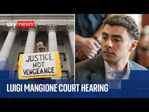 Live outside of Luigi Mangione court hearing