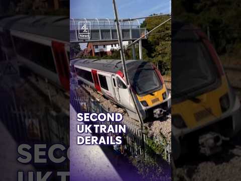 Second train derails in UK in 24-hour period