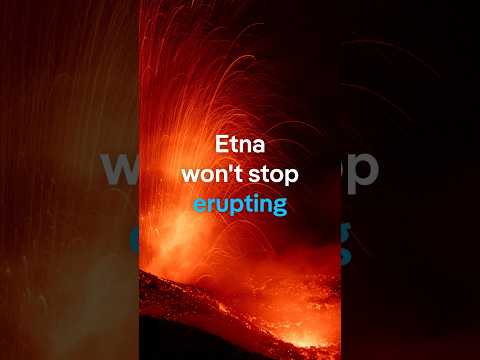 Mount Etna’s eruption in Sicily halts flights at Catania airport | DW News
