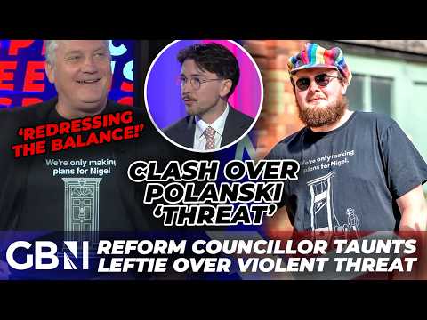Audience CHEERS as Reform Councillor TAUNTS leftie over Zack Polanski ‘threat’ to Nigel Farage